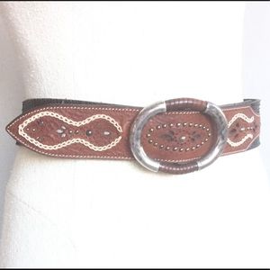 BECKON L BELT ITALIAN BOUTIQUE MADE ITALY LEATHER
